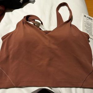 Lululemon Align Tank in Spiced Chai